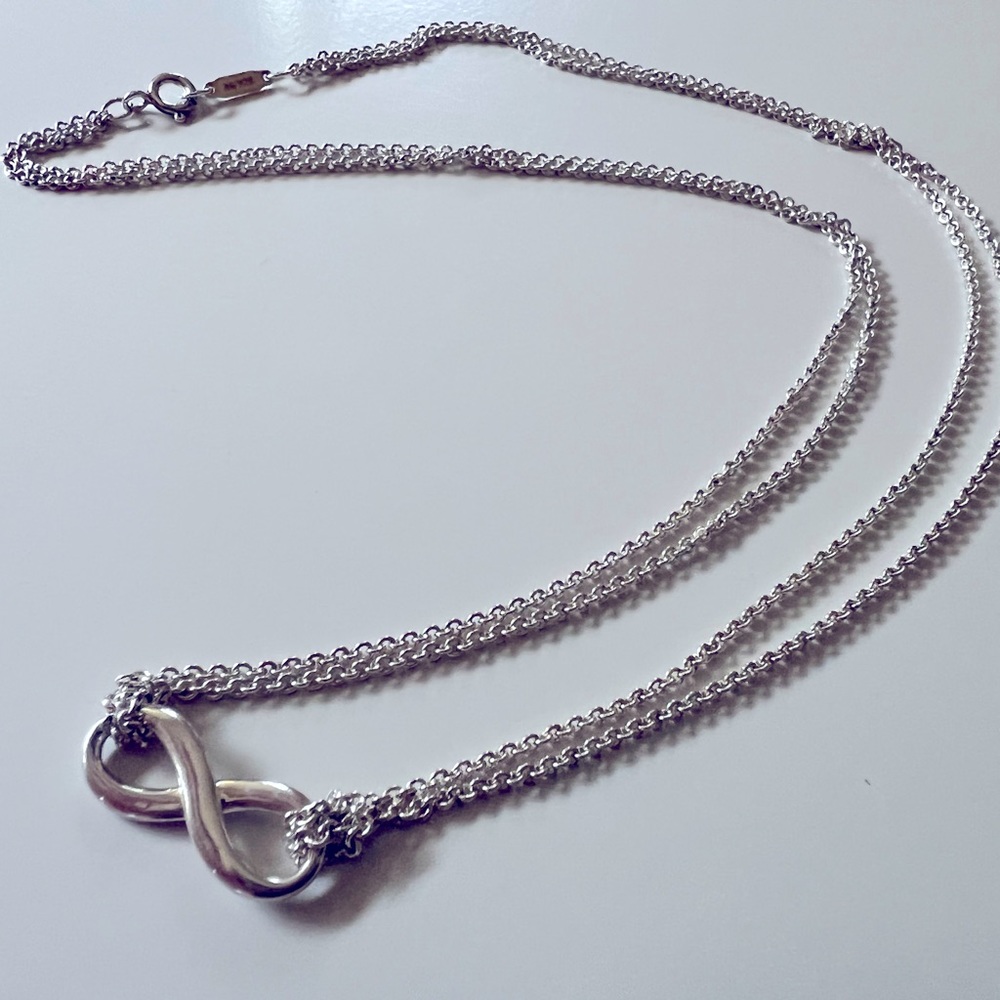 Tiffany’s infinity necklace